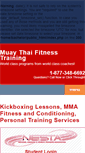 Mobile Screenshot of kickboxinglessons.us